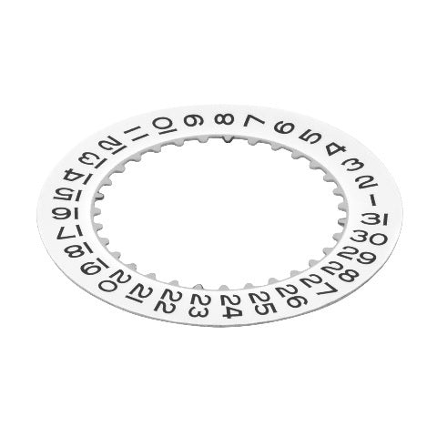 DATE DISC FOR ROLEX 3285 GMT MASTER II 116719BLRO 126710 126720 126711CHNR WHITE