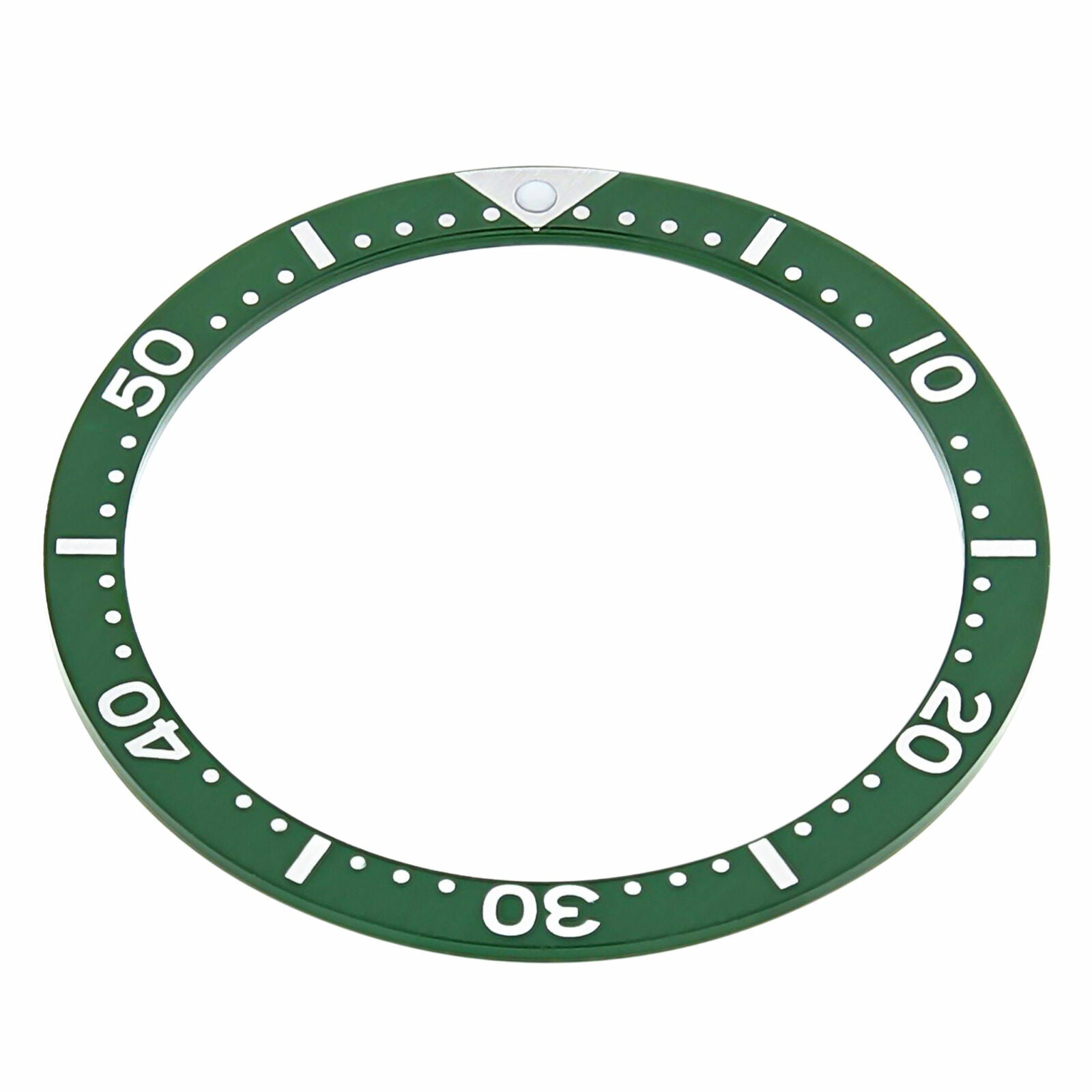 BEZEL INSERT FOR SEIKO WATCH 6309-7040-7049 SUWA TURTLE 6309A AUTAMATIC GREEN