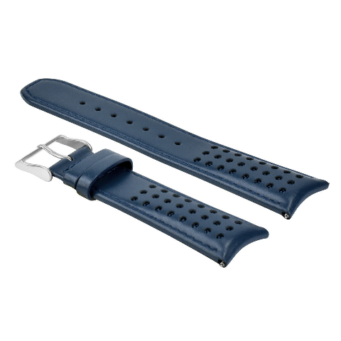 23MM BLUE ANGELS LEATHER STRAP WATCH BAND FOR CITIZEN AT8020-03L SPRING BAR REMOVER