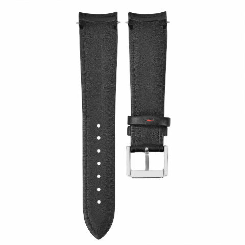 21MM CURVED END LEATHER WATCH BAND STRAP FOR SEIKO SPORTURA SNAE80P17T62-OKVO RE