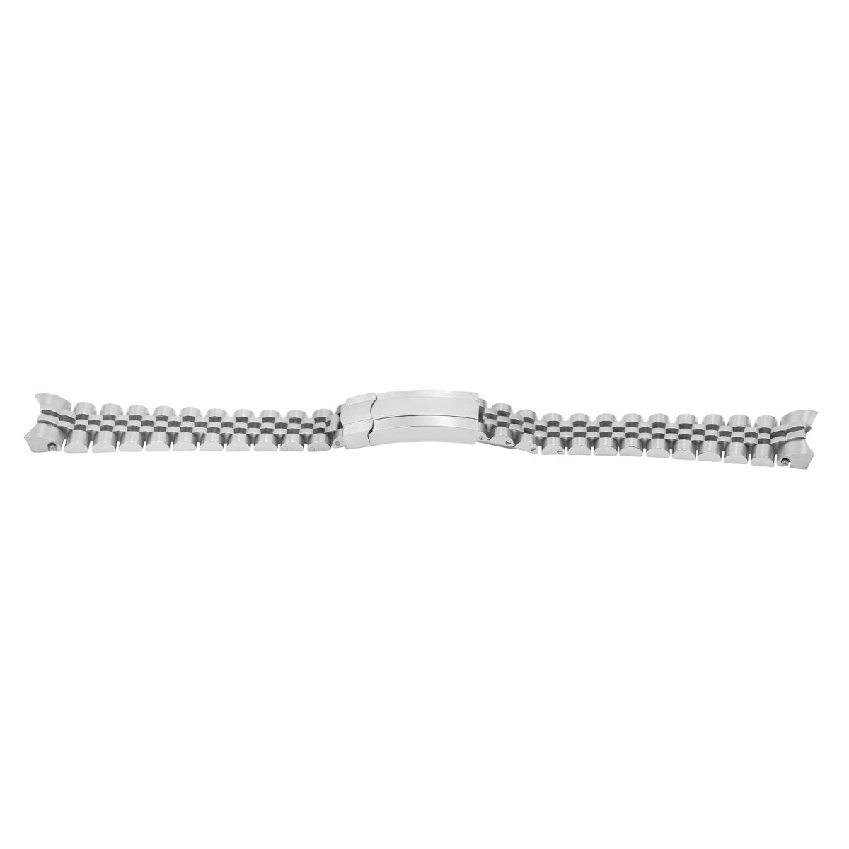 JUBILEE WATCH BAND SOLID LINK FOR ROLEX DATEJUST GLIDE LOCK CLASP 20MM HEAVY S/S