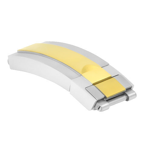 BUCKLE CLASP OYSTER WATCH BAND FOR ROLEX DAYTONA DATEJUST STRAP TWO TONE 16 X 9