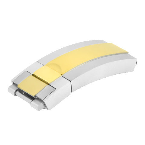 BUCKLE CLASP OYSTER WATCH BAND FOR ROLEX DAYTONA DATEJUST STRAP TWO TONE 16 X 9