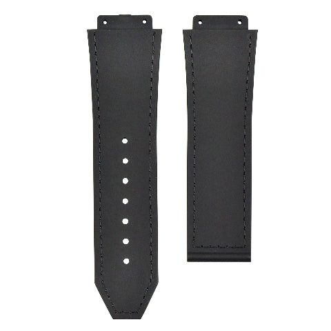 26MM LEATHER RUBBER WATCH BAND STRAP FOR HUBLOT WATCH BLACK, BLUE, BROWN, ROYAL