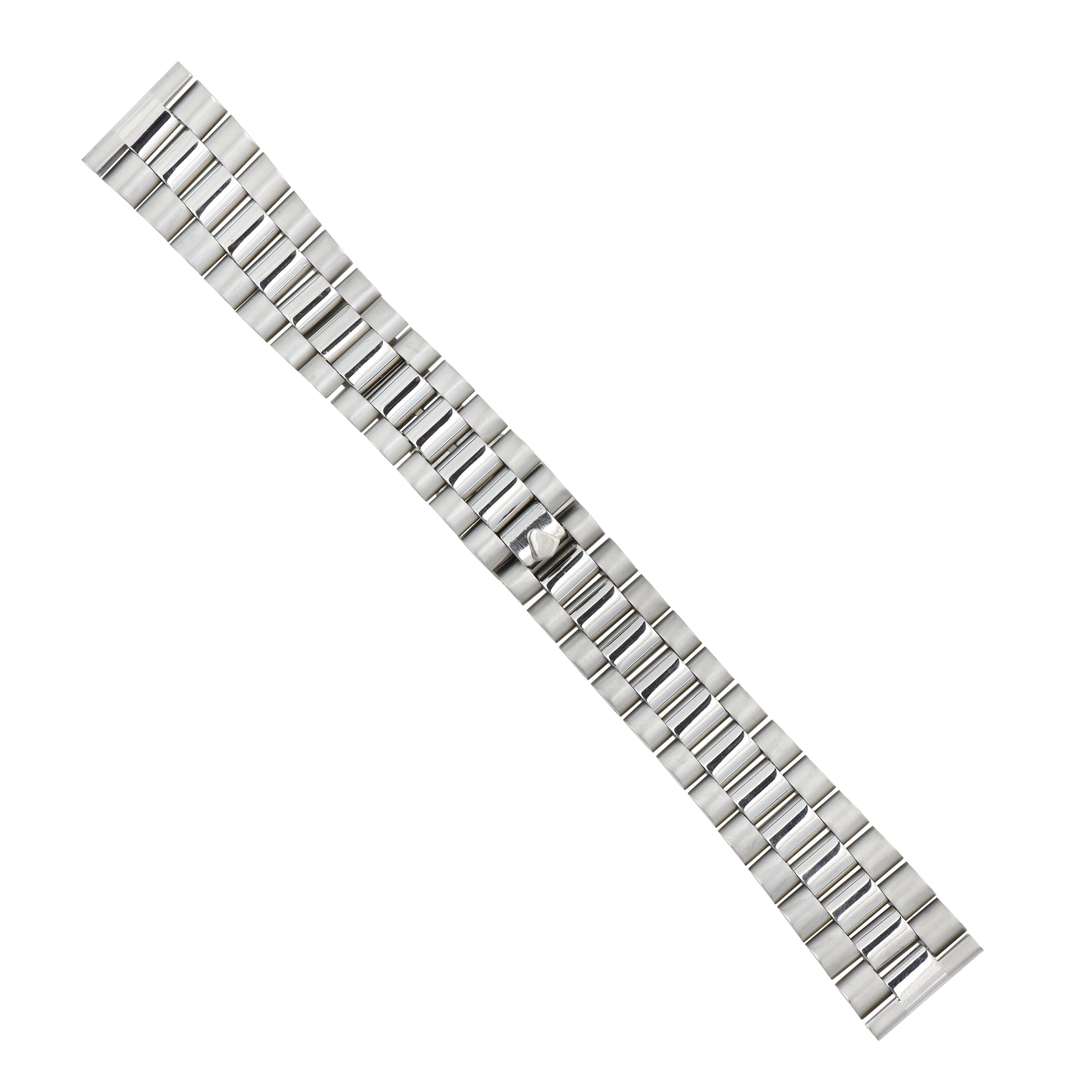 19MM PRESIDENT WATCH BAND FOR 34MM ROLEX DATE, AIRKING STAINLESS STEEL STRAIGHT END
