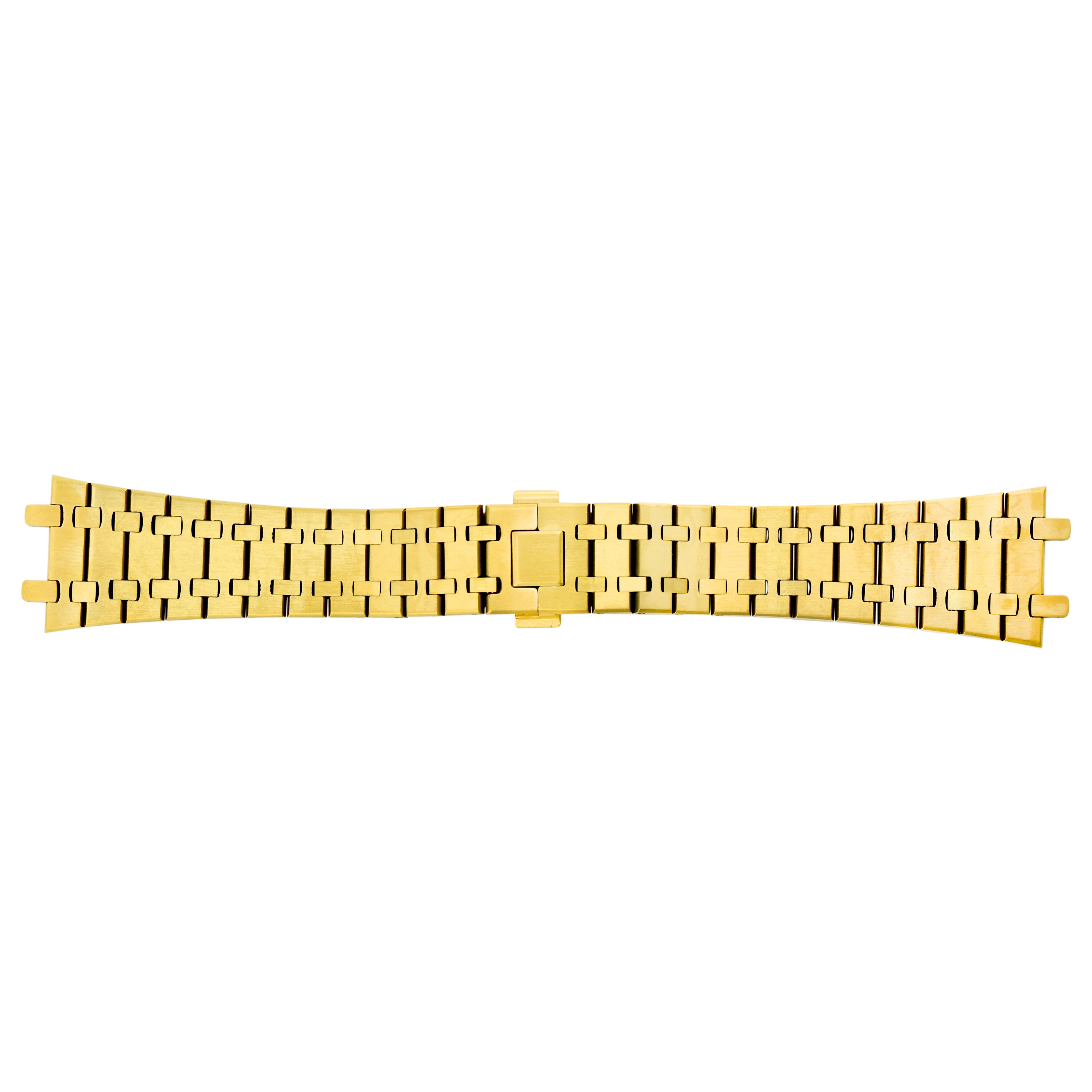 WATCH BAND BRACELET FOR AUDEMARS PIGUET ROYAL OAK OFFSHORE SAFARI GOLD PLATED
