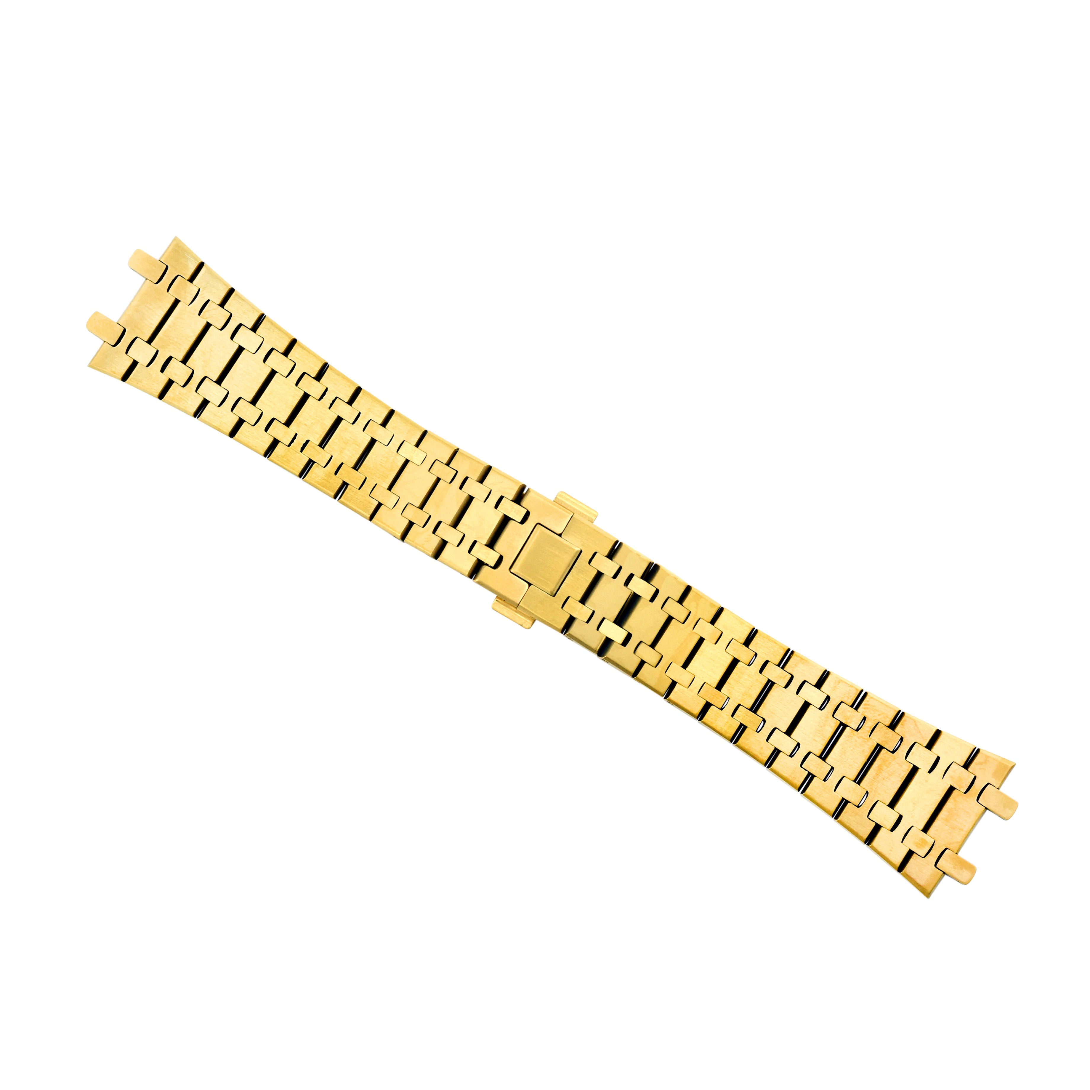 WATCH BAND BRACELET FOR AUDEMARS PIGUET ROYAL OAK OFFSHORE SAFARI GOLD PLATED