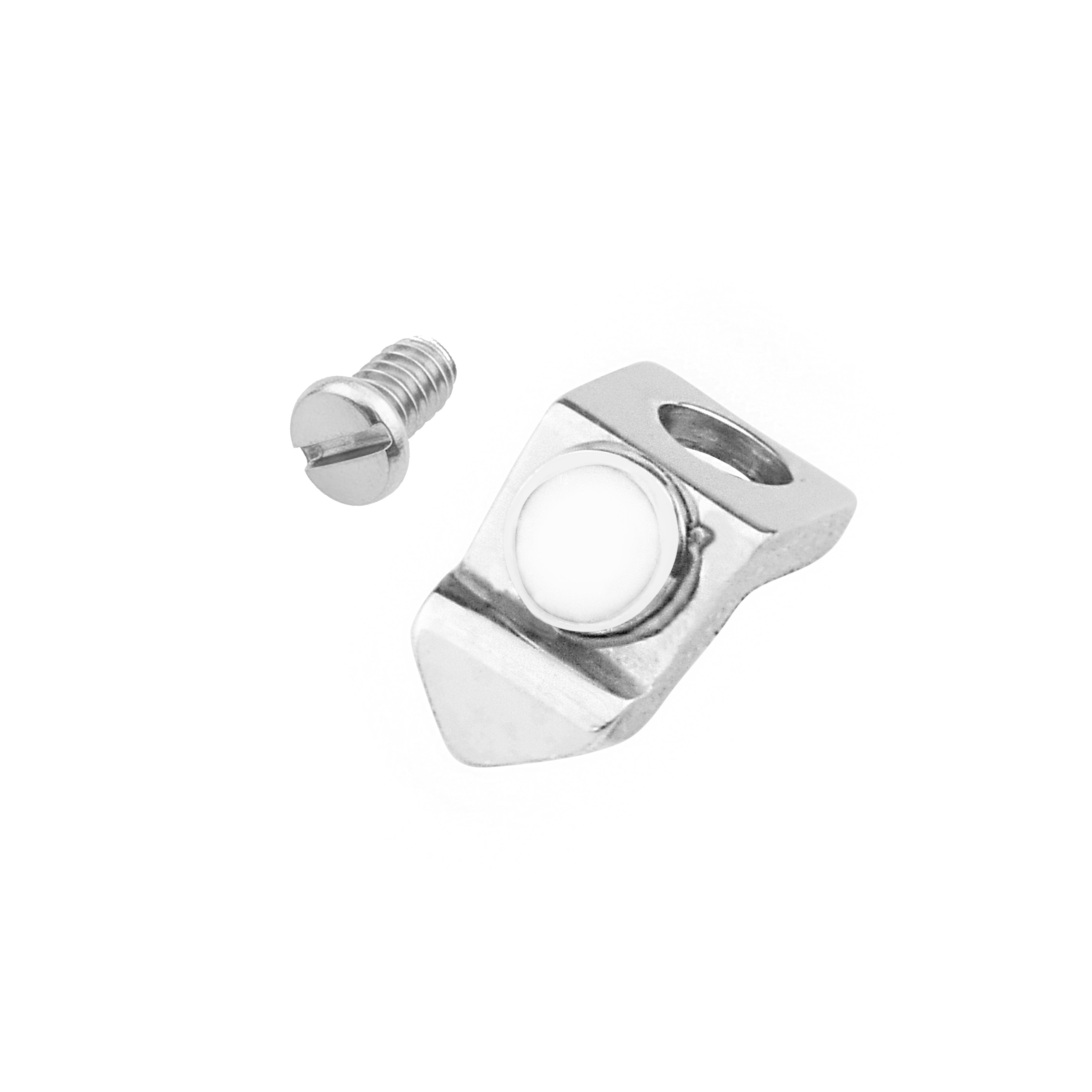 WATCH BEZEL SCALE PLATE RIDER TAB MARK FOR BREITLING COLT CHRONO A743881 PEARL