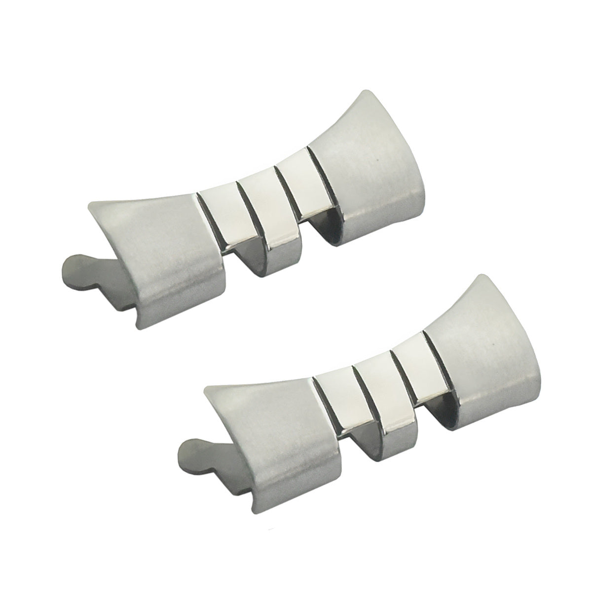 2- 455B END PIECE LINK FOR 20MM JUBILEE WATCH BAND PART FOR ROLEX FAT SPRING BAR