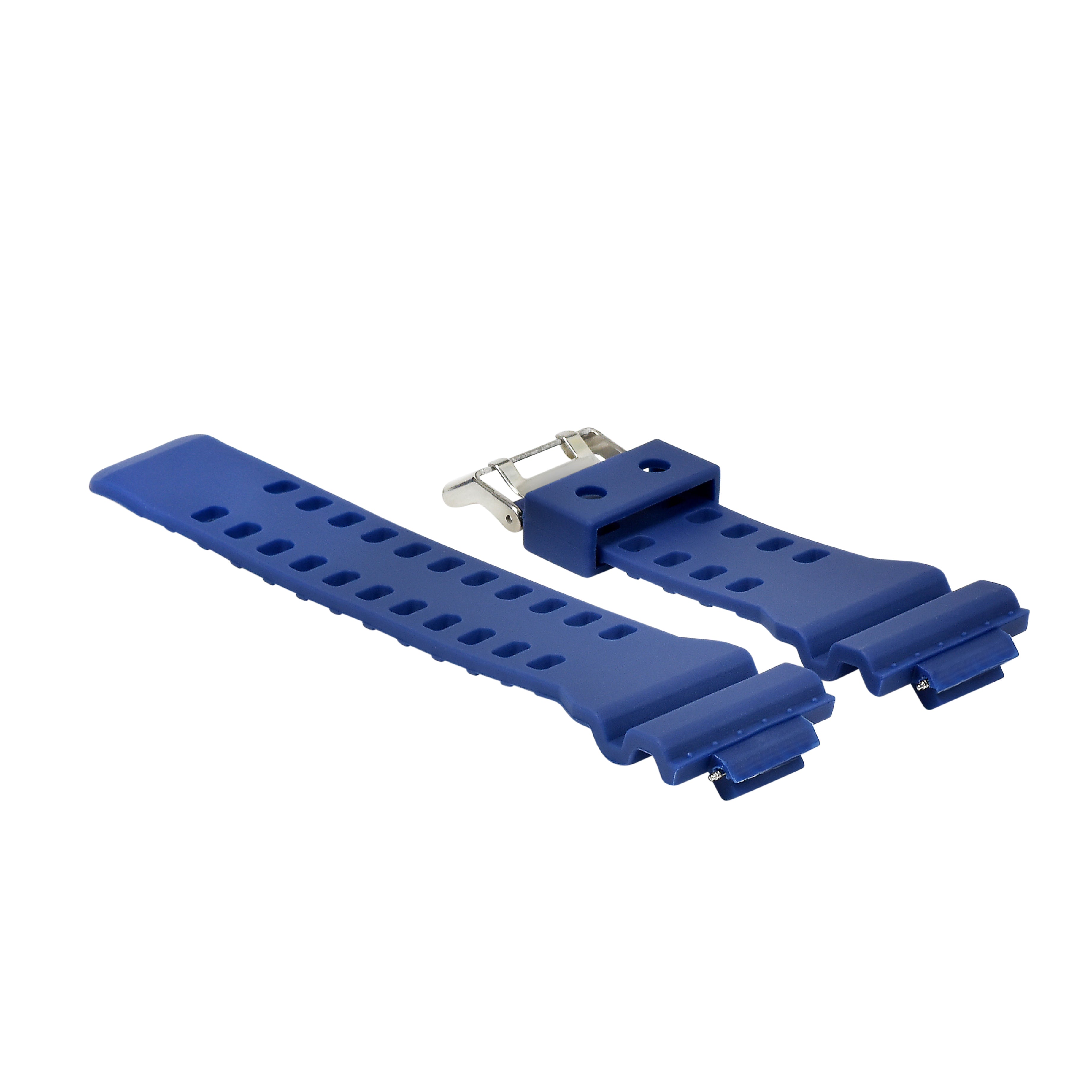 RUBBER WATCH BAND STRAP FOR CASIO G SHOCK GA-110 GA-120 GA-200 WATCH DARK BLUE