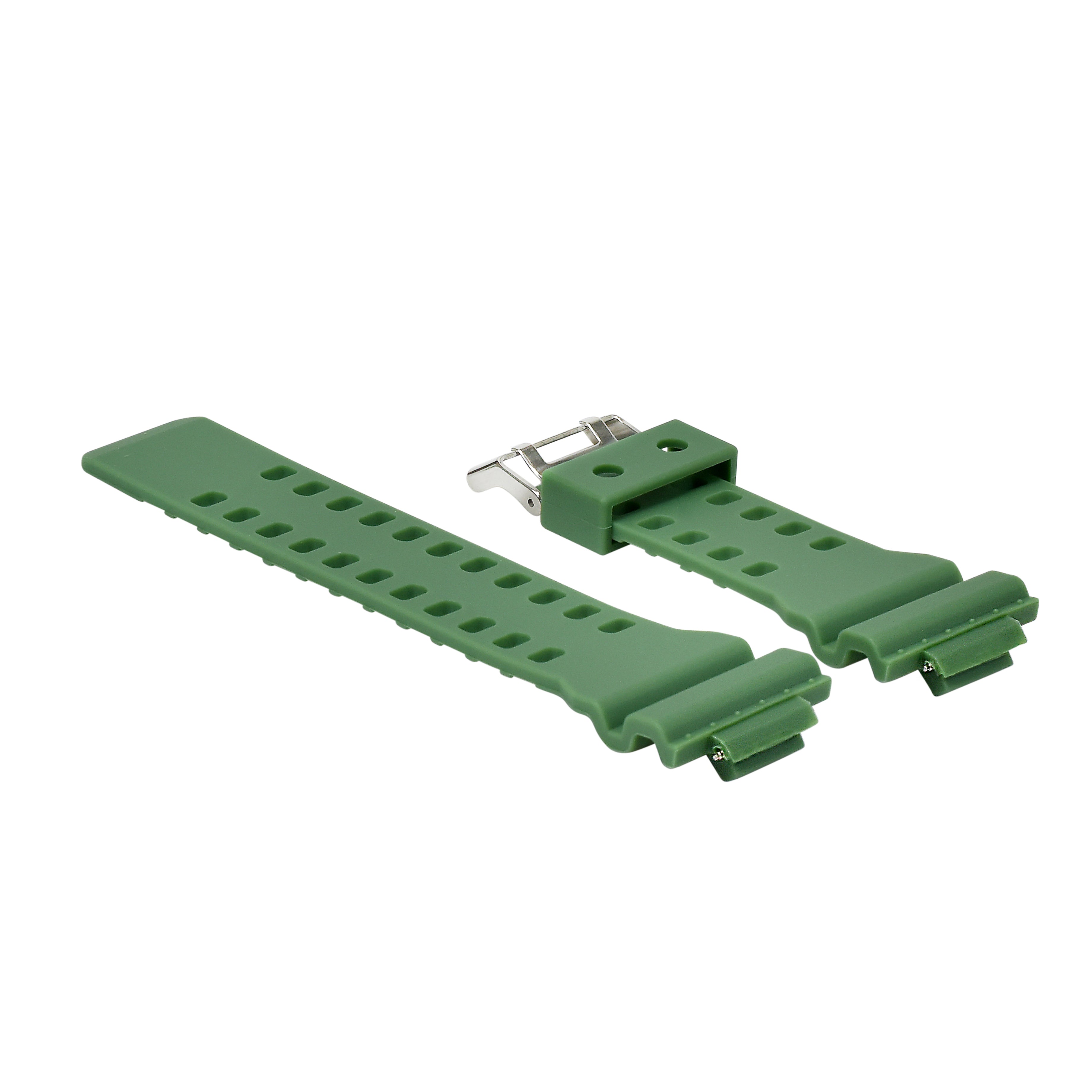 RUBBER WATCH BAND STRAP FOR CASIO G SHOCK GA-110 GA-120 GA-200 WATCH GREEN