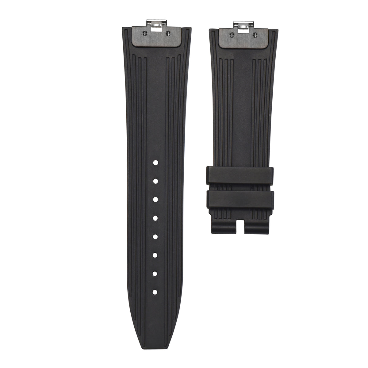 RUBBER WATCH BAND STRAP FOR VACHERON CONSTANTIN 4500V 5500V 7900V QUICK RELEASE