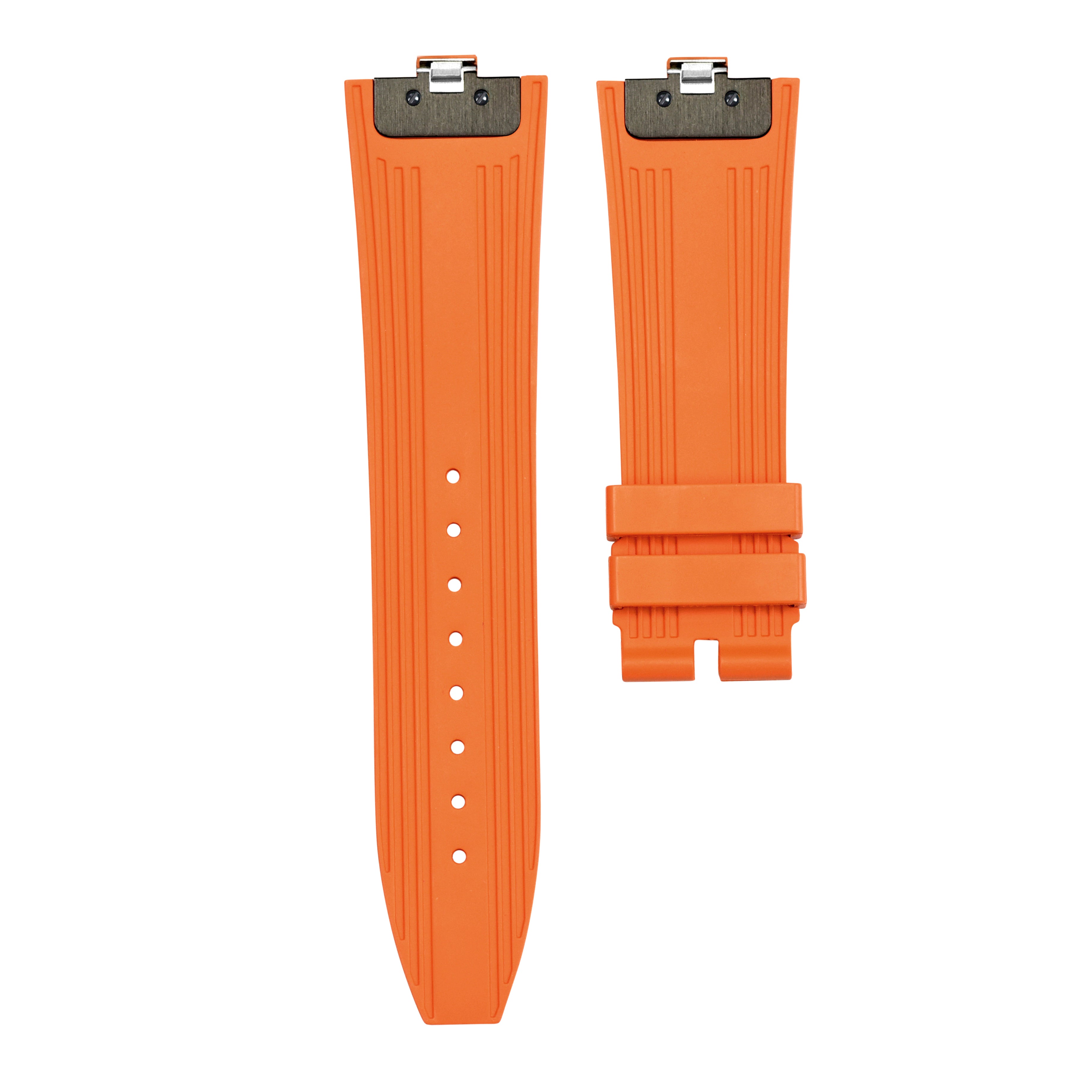 RUBBER WATCH BAND STRAP FOR VACHERON CONSTANTIN 4500V 5500V 7900V QUICK RELEASE