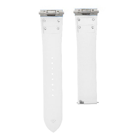 21MM SILICONE RUBBER WATCH BAND STRAP QUICK RELEASE FOR CARTIER SANTOS WSSA0009