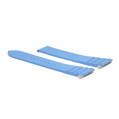 21MM SILICONE RUBBER WATCH BAND STRAP QUICK RELEASE FOR CARTIER SANTOS WSSA0009