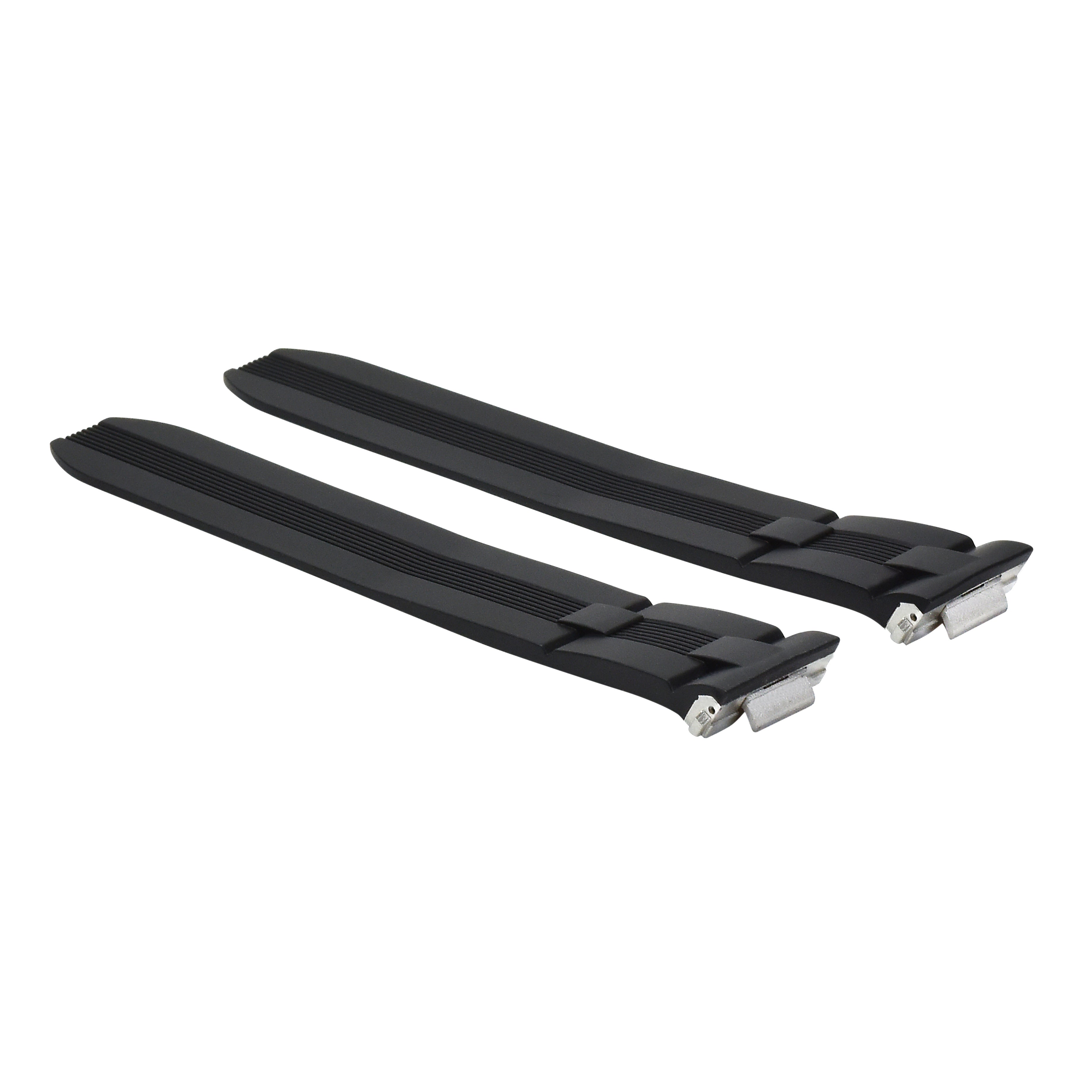 19MM BLACK RUBBER WATCH BAND STRAP FOR CARTIER ROADSTER EASY QUICK RELEASE