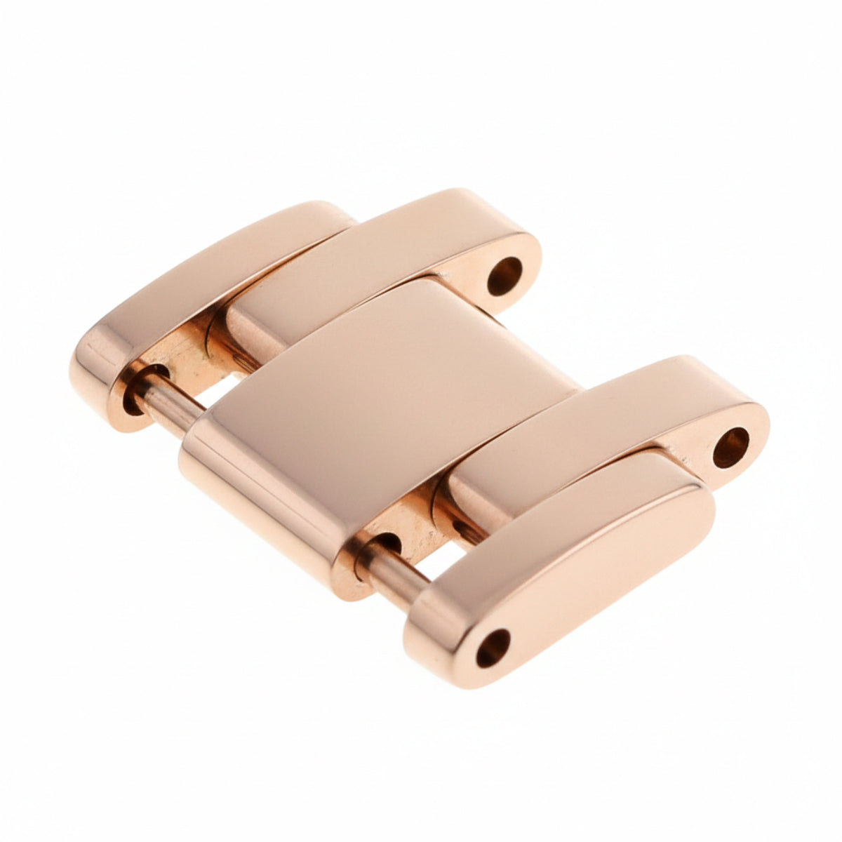 MENS FULL SIZE 18K ROSE GOLD MASTERPIECE LINK FOR ROLEX 39MM WATCH 86285, 86345