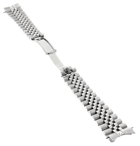 20MM JUBILEE HIDDEN CLASP WATCH BAND FOR ROLEX 36MM DATEJUST WATCH MADE IN ITALY