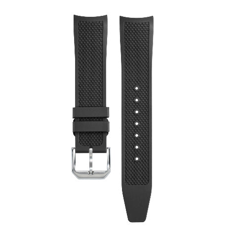 20MM FKM RUBBER WATCH BAND STRAP FOR IWC PORTUGUESE  MODEL WATCHES QUICK RELEASE
