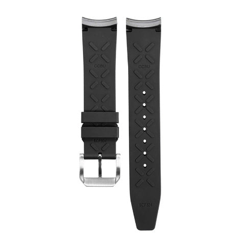 20MM FKM RUBBER WATCH BAND STRAP FOR IWC PORTUGUESE  MODEL WATCHES QUICK RELEASE