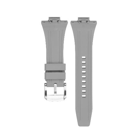 Replacement Strap Rubber Watch Strap FKM Deployant Clasp for Tissot PRX 35/40mm
