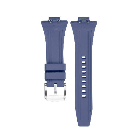 Replacement Strap Rubber Watch Strap FKM Deployant Clasp for Tissot PRX 35/40mm