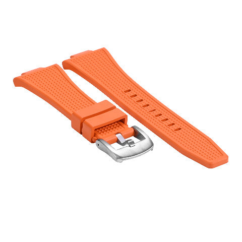 Replacement Strap Rubber Watch Strap FKM Deployant Clasp for Tissot PRX 35/40mm