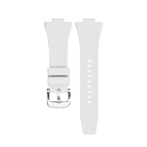 Replacement Strap Rubber Watch Strap FKM Deployant Clasp for Tissot PRX 35/40mm