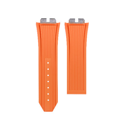 28MM X 22MM RUBBER WATCH BAND STRAP FOR 45MM HUBLOT BIGBANG UNICO ONE CLICK
