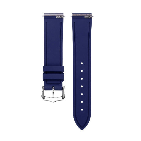 15.5MM 17.5MM RUBBER WATCH BAND WRIST STRAP FOR CARTIER DUMONT QUICK RELEASE
