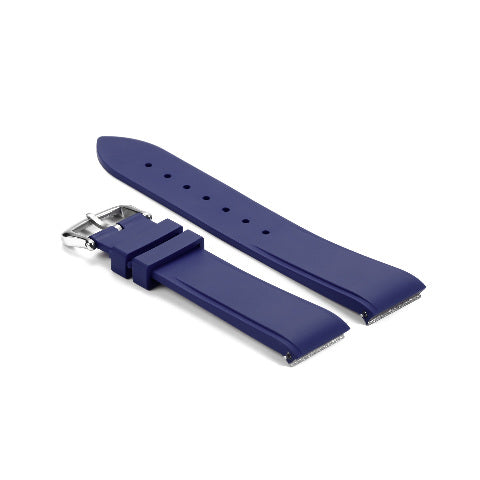 15.5MM 17.5MM RUBBER WATCH BAND WRIST STRAP FOR CARTIER DUMONT QUICK RELEASE