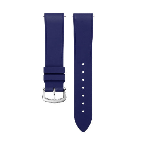 15.5MM 17.5MM RUBBER WATCH BAND WRIST STRAP FOR CARTIER DUMONT QUICK RELEASE