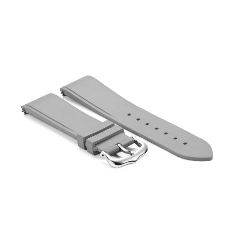 15.5MM 17.5MM RUBBER WATCH BAND WRIST STRAP FOR CARTIER DUMONT QUICK RELEASE