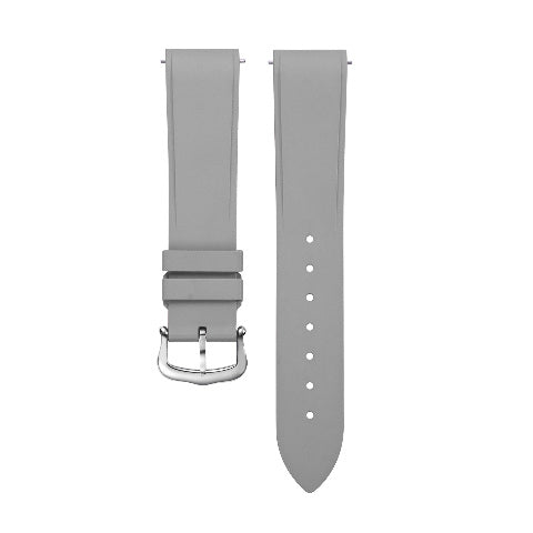 15.5MM 17.5MM RUBBER WATCH BAND WRIST STRAP FOR CARTIER DUMONT QUICK RELEASE