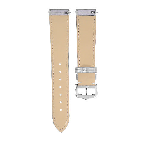 15.5-17.5-19MM LEATHER WATCH BAND WRIST STRAP FOR CARTIER DUMONT QUICK RELEASE