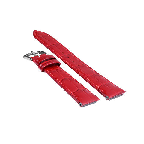 15.5-17.5-19MM LEATHER WATCH BAND WRIST STRAP FOR CARTIER DUMONT QUICK RELEASE