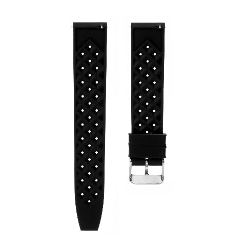 20mm 22mm Tropical Vulcanized Rubber Watch Band Strap Universal Sport Dive Watch