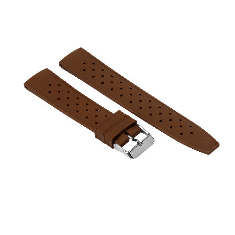 Silicone Rubber Tropical Watch Band Strap with EZ Quick Release Spring Bars