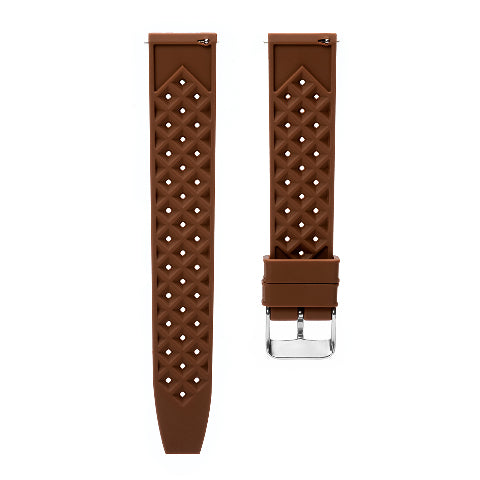 20mm 22mm Tropical Vulcanized Rubber Watch Band Strap Universal Sport Dive Watch