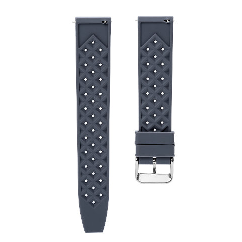 20mm 22mm Tropical Vulcanized Rubber Watch Band Strap Universal Sport Dive Watch