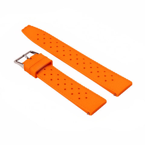 20mm 22mm Tropical Vulcanized Rubber Watch Band Strap Universal Sport Dive Watch