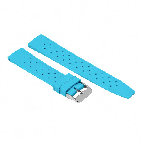 20mm 22mm Tropical Vulcanized Rubber Watch Band Strap Universal Sport Dive Watch