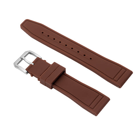20-21-22MM FKM RUBBER WATCH BAND STRAP FOR IWC WATCH QUICK RELEASE SPRING BARS