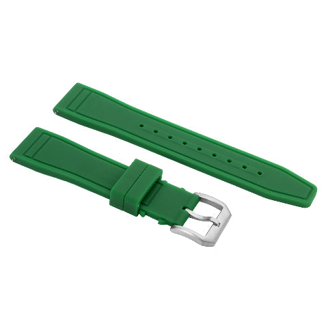 20-21-22MM FKM RUBBER WATCH BAND STRAP FOR IWC WATCH QUICK RELEASE SPRING BARS