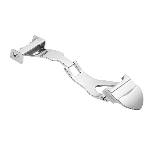 18MM STAINLESS STEEL FLIP COVER LOCK FOLDING STRAP BUCKLE FOR TUDOR WATCHES