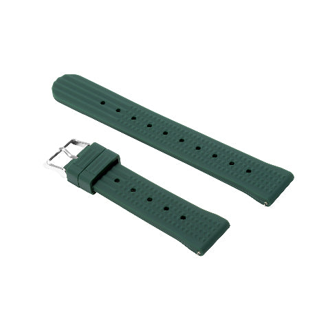 18mm 20mm 22mm Quick Release Silicone Rubber Waffle Watch Band Strap Universal