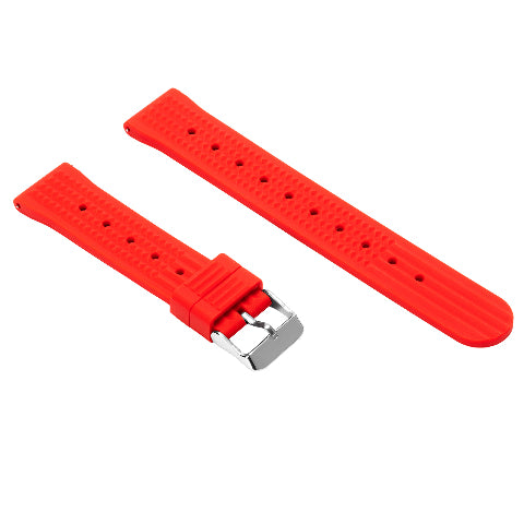 18MM 20MM 22MM QUICK RELEASE RUBBER WAFFLE WATCH BAND STRAP FOR SEIKO DIVE