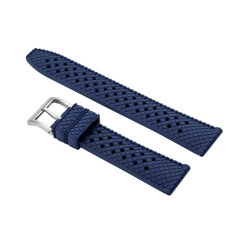 18MM 20MM 22MM FKM RUBBER TRAFFLE WATCH WRIST STRAP FOR CITIZEN QUICK RELEASE