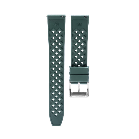 18MM 20MM 22MM FKM RUBBER TRAFFLE WATCH WRIST STRAP FOR CITIZEN QUICK RELEASE