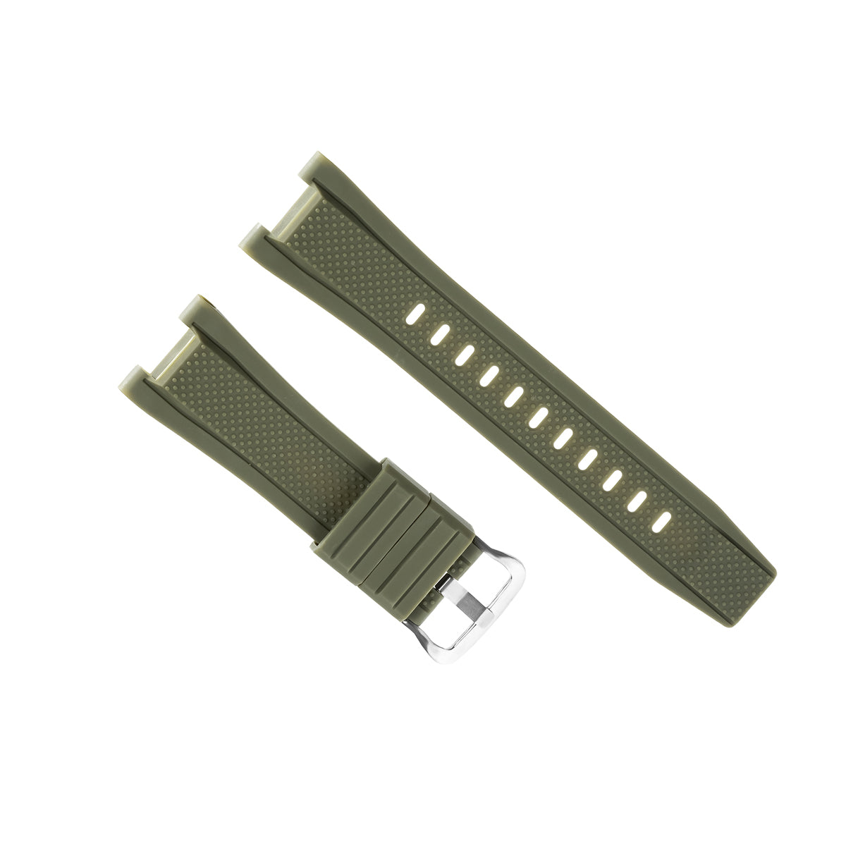 26MM SILICONE RUBBER WATCH BAND STRAP FOR CASIO G SHOCK GST W300 400G B100 WATCH, Green